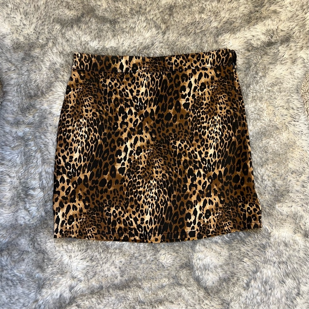 Animal Print Mob-Wife Skirt